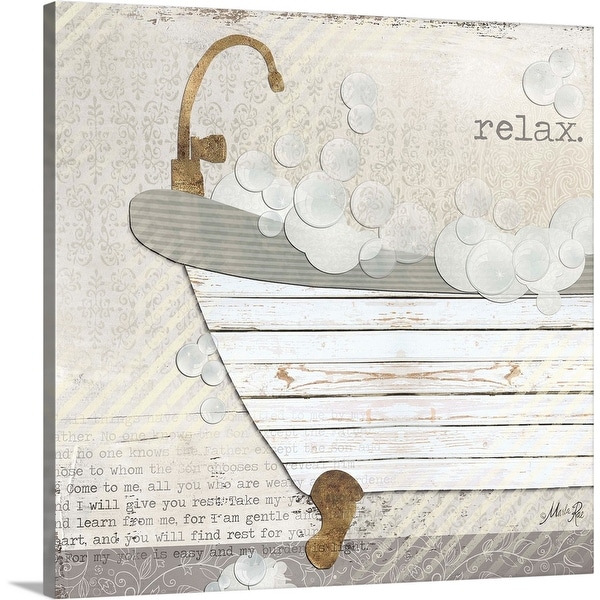 "Relax" Canvas Wall Art