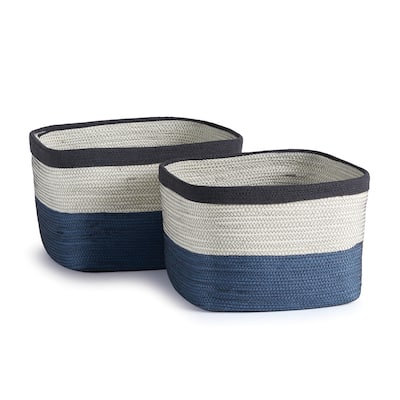 Ayden Rectangular Baskets, Set Of 2