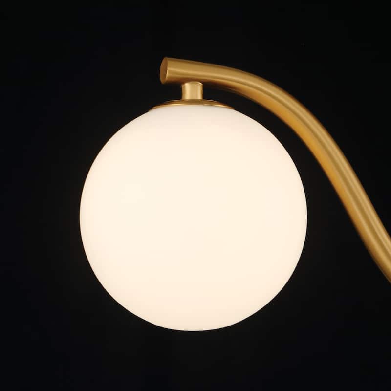 Acroma Modern Dimmable Glass Semi Flush Mount Ceiling Lighting