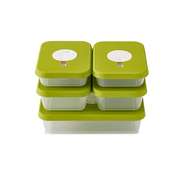 Joseph Joseph Nest Lock 6-Pc. Food Storage Container Set - Red