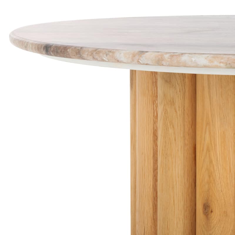 SAFAVIEH Couture Roxiella Marble Coffee Table - 35"W x 35"D x 35"H