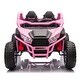 preview thumbnail 47 of 52, 24V Two-seater Kids Ride On UTV w/Parents Control,400W Super High Power,Four-Wheel Suspension,Bluetooth,MP3,USB,LED Light,Horn
