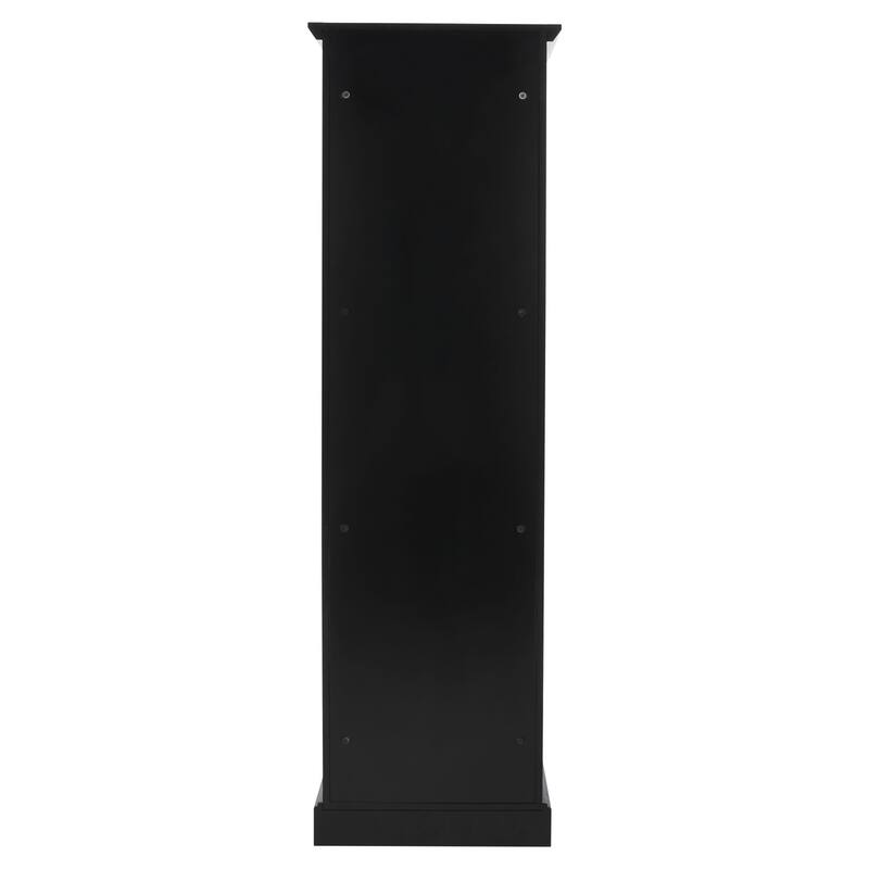 SAFAVIEH Marcelle 4 Shelf 2 Hook Top Storage Hall Tree - 20" W x 16" D x 68" H - 20Wx16Dx68H