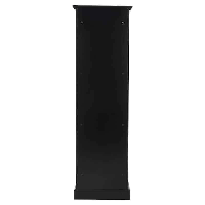 SAFAVIEH Romaine 6 Shelf 2 Hook Bottom Storage Hall Tree - 20" W x 16" D x 68" H - 20Wx16Dx68H