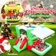 preview thumbnail 1 of 5, Merax Christmas Jump 'n Slide Inflatable Bouncer for Kids - N/A Kids