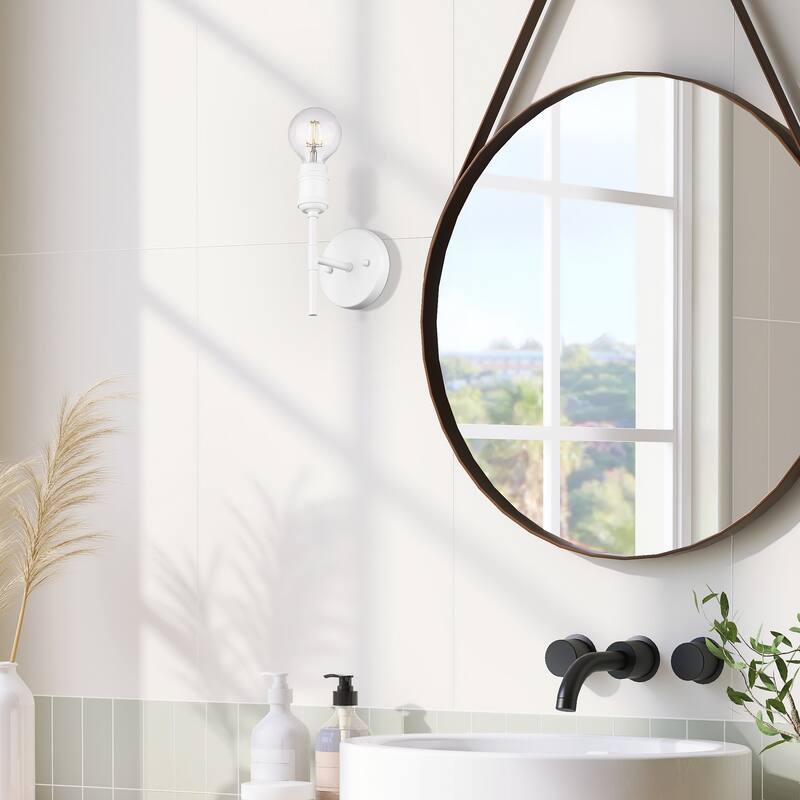 Axel Damp-Rated 1-Light Wall Sconce