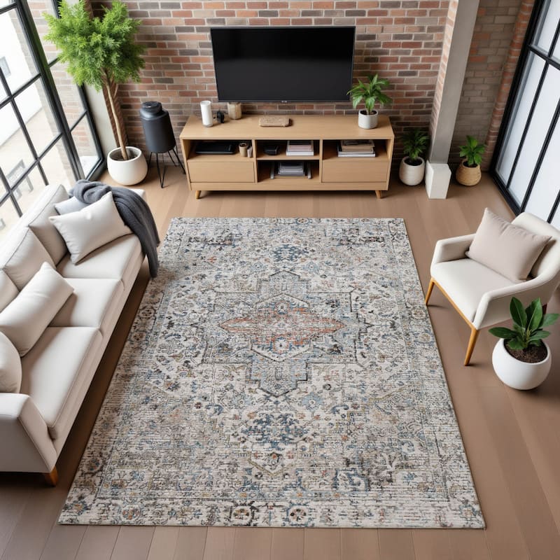 Premium Washable Super Soft Traditional Mayfield Rug