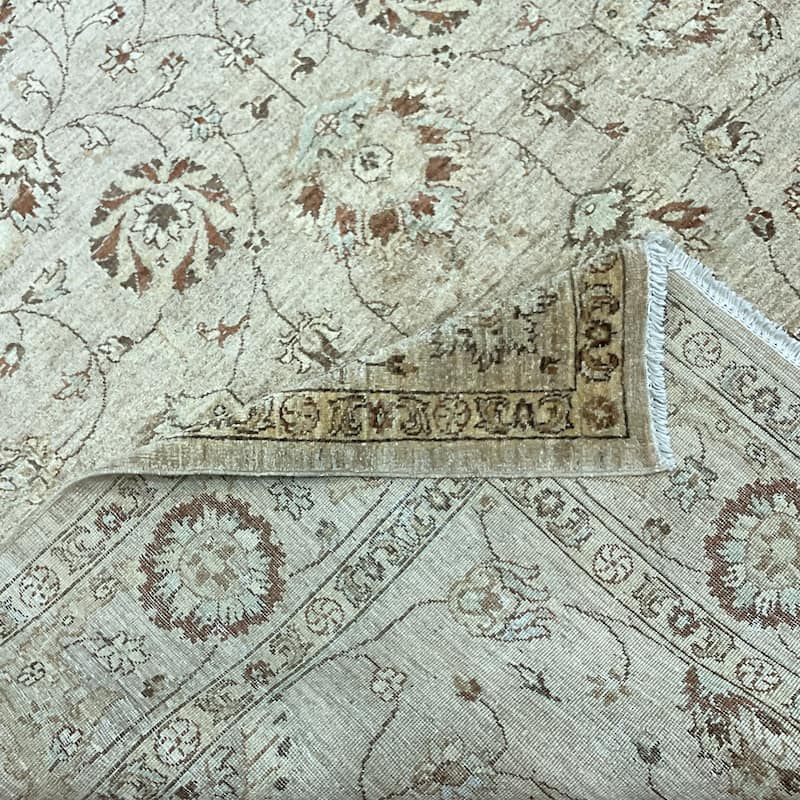 HERAT ORIENTAL Handmade Oushak Wool Rug - 6'7" x 9'8"