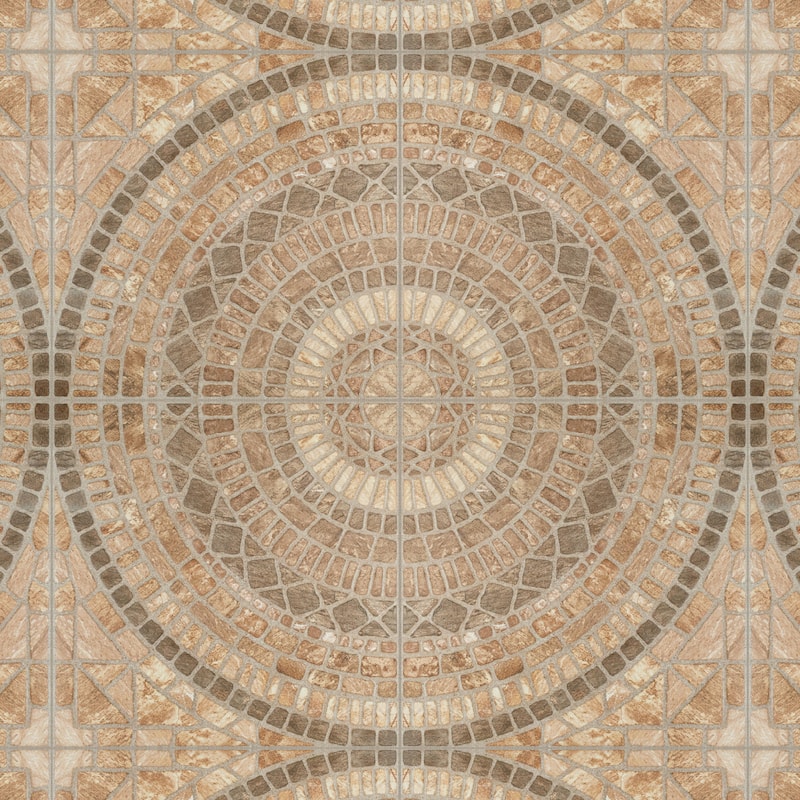 Merola Tile Terra Beige 17-3/4" x 17-3/4" Ceramic Floor and Wall Tile