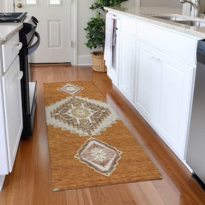 Premium Washable Super Soft Traditional Boho Mayfield Rug