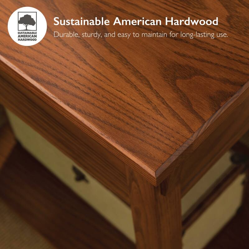 Leick Home Mission Console Table for Entryway