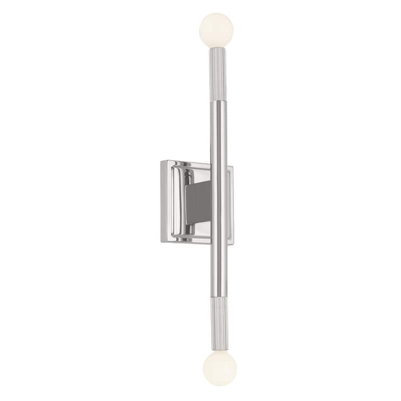 Kichler 52556 Odensa 17" Tall Wall Sconce - Polished Nickel