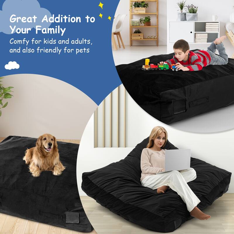 Soft Foam Sensory Play Mat for Children Tactile Development Therapy and Classroom Use - 47" x 35.5" x 12" (L x W x H)
