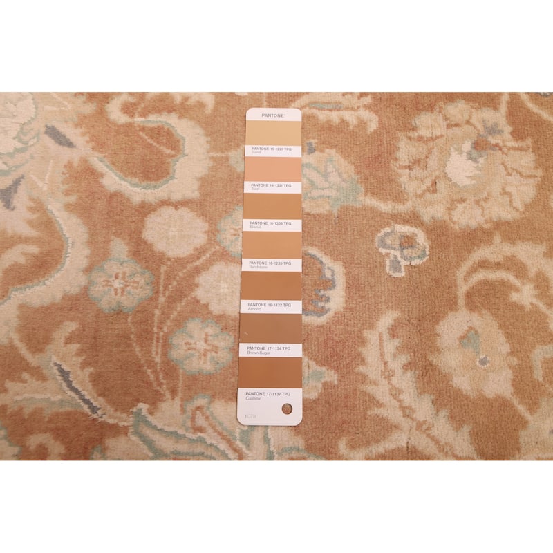 ECARPETGALLERY Hand-knotted Pako Persian 18 Of 20 Brown Viscose, Wool Rug - 9'0 x 12'4