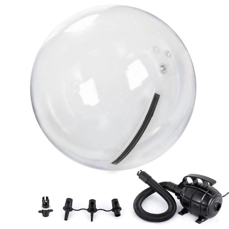 UIMOSO 2M Walk on Water Walking Ball Roll Inflatable Zorb Ball w/ German Zipper PVC - 390 lbs capacity - 390 lbs capacity