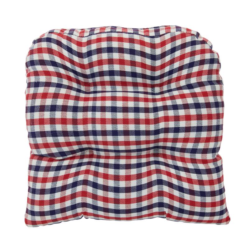 Klear Vu Gripper Overstuffed Universal Non-Slip Dining Chair Cushions