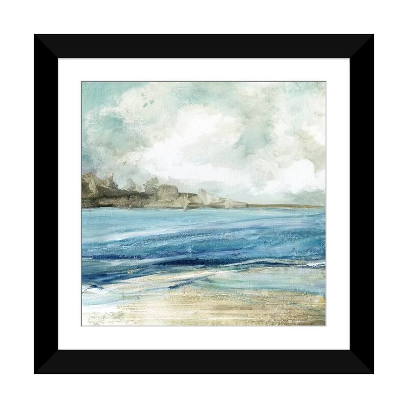 iCanvas "Soft Surf I" by Carol Robinson - Black - 24x24x1
