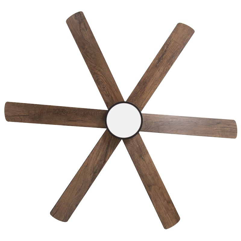 42/48/52/56/60/65-IN LED Ceiling Fan with Light Kit and Remote(5/6/7/8-Blade)