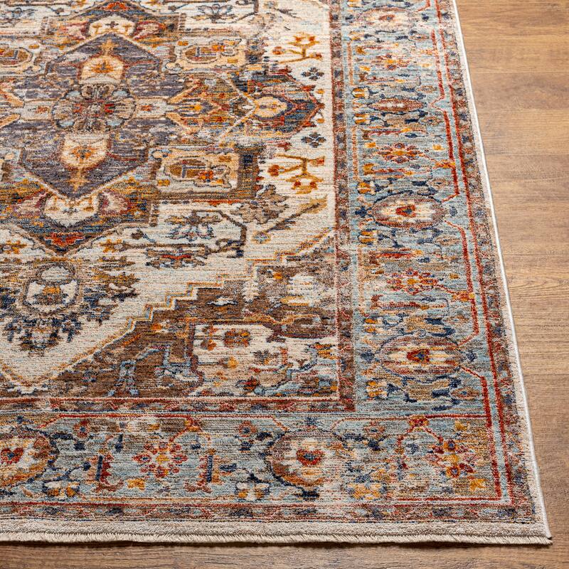 Livabliss Neval Traditional Medallion Area Rug