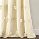 Silver Orchid Turpin Single Window Curtain Panel