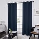preview thumbnail 60 of 135, Deconovo Grommet Room Darkening Curtains, Set of 4 Panels 38x84 Inch - Navy Blue