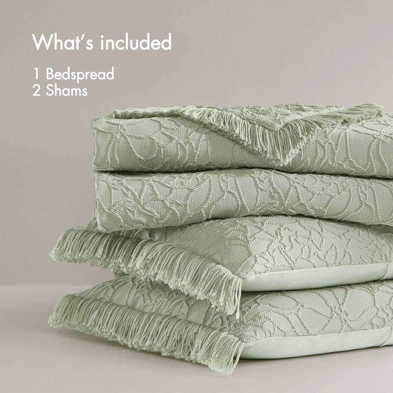 Madison Park Willow 3PCS Bedspread Set
