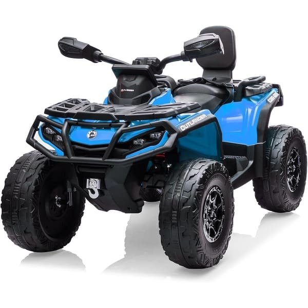 slide 2 of 29, 2 Seater Ride On Car, 24V, 4 Wheeler Blue