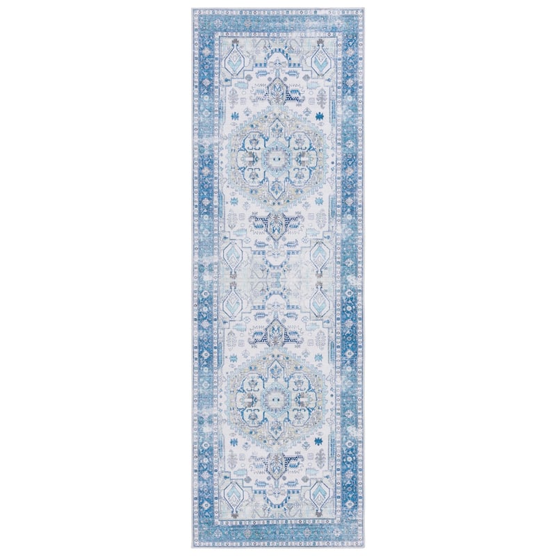 SAFAVIEH Arizona Celsina Machine Washable Slip Resistant Vintage Oriental