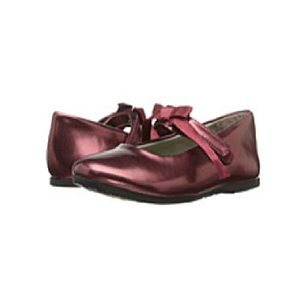 girls burgundy shoes