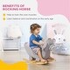 preview thumbnail 45 of 80, Rocking Motion Chair With Music Button For Kids - 24.75" L x 12.5" W x 20.5" H