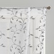 preview thumbnail 2 of 4, No. 918 Francine Embroidered Foliage Semi-Sheer Rod Pocket 1-Piece Window Tie-up Shade - 42" x 63"
