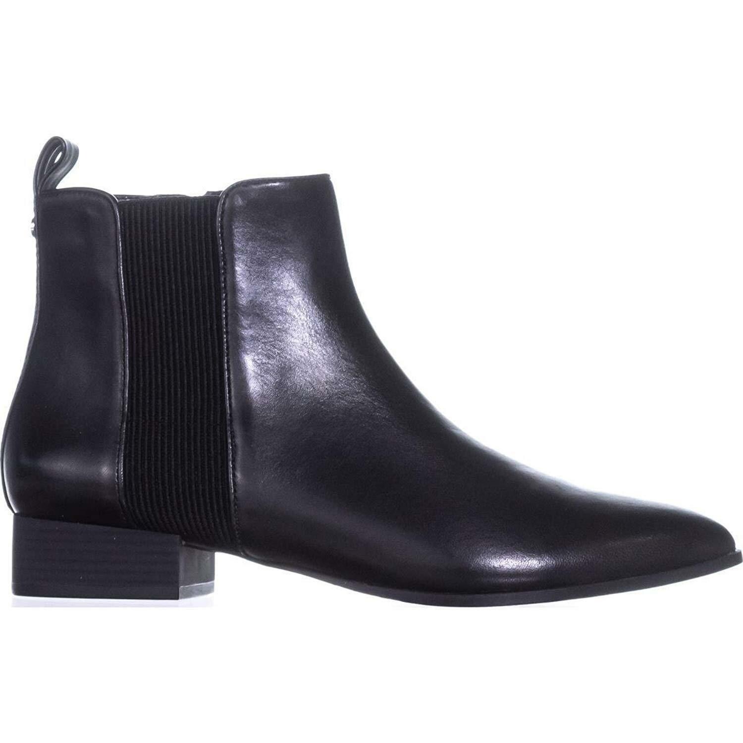 dkny leather boots