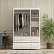 preview thumbnail 25 of 23, Modern Freestanding Wardrobe Armoire Closet Large Storage Cabinet