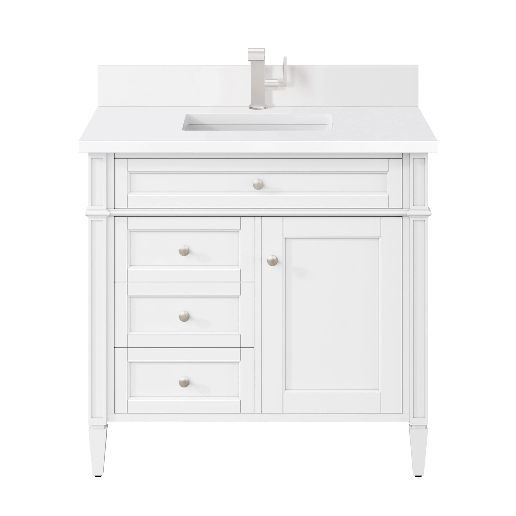 James Martin Vanities 655-V36-1WZ Brittany 36" Free Standing Single