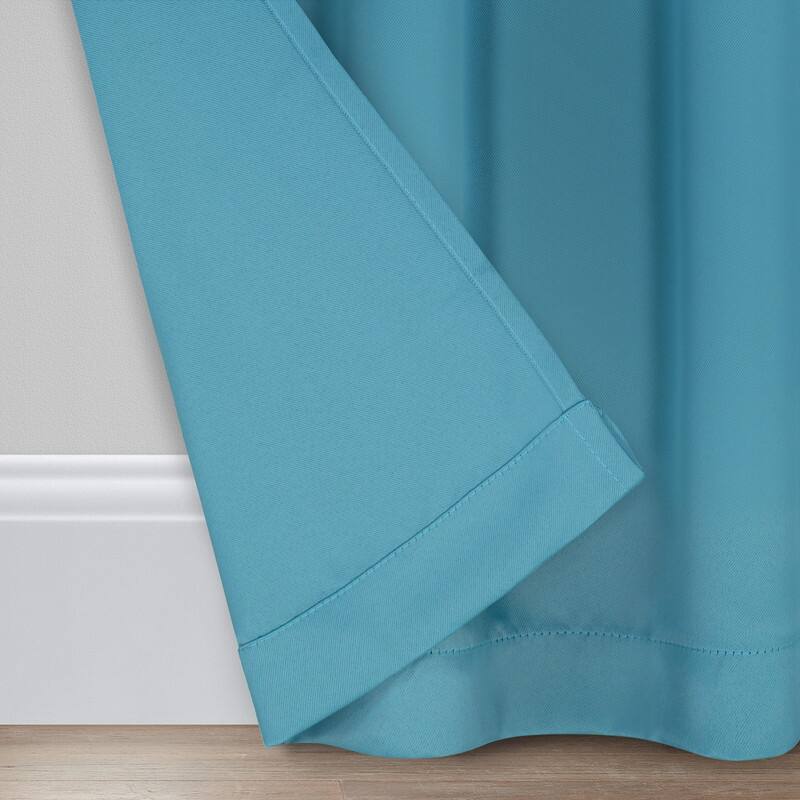 Eclipse Darrell Thermaweave Blackout Window Curtain Panel.