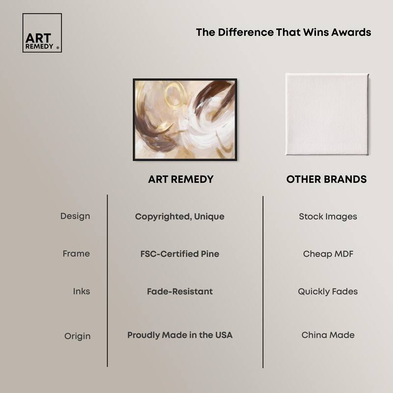 Dreamy Swirls II Canvas by Art Remedy