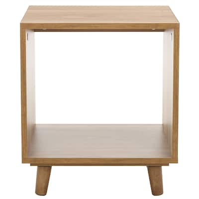 SAFAVIEH Home Yona Open Shelf Accent Table - 16"W x 14"D x 18"H