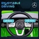 preview thumbnail 6 of 24, 12V Licensed Electric Car Mercedes-AMG CLA 45 Ride-On Car for Kids with Remote Control, LED Lights, Music - Electric Vehicle
