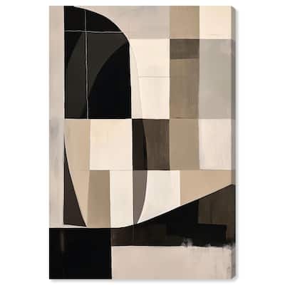 Modern Shapes II Canvas by Art Remedy, Gallery Wrapped