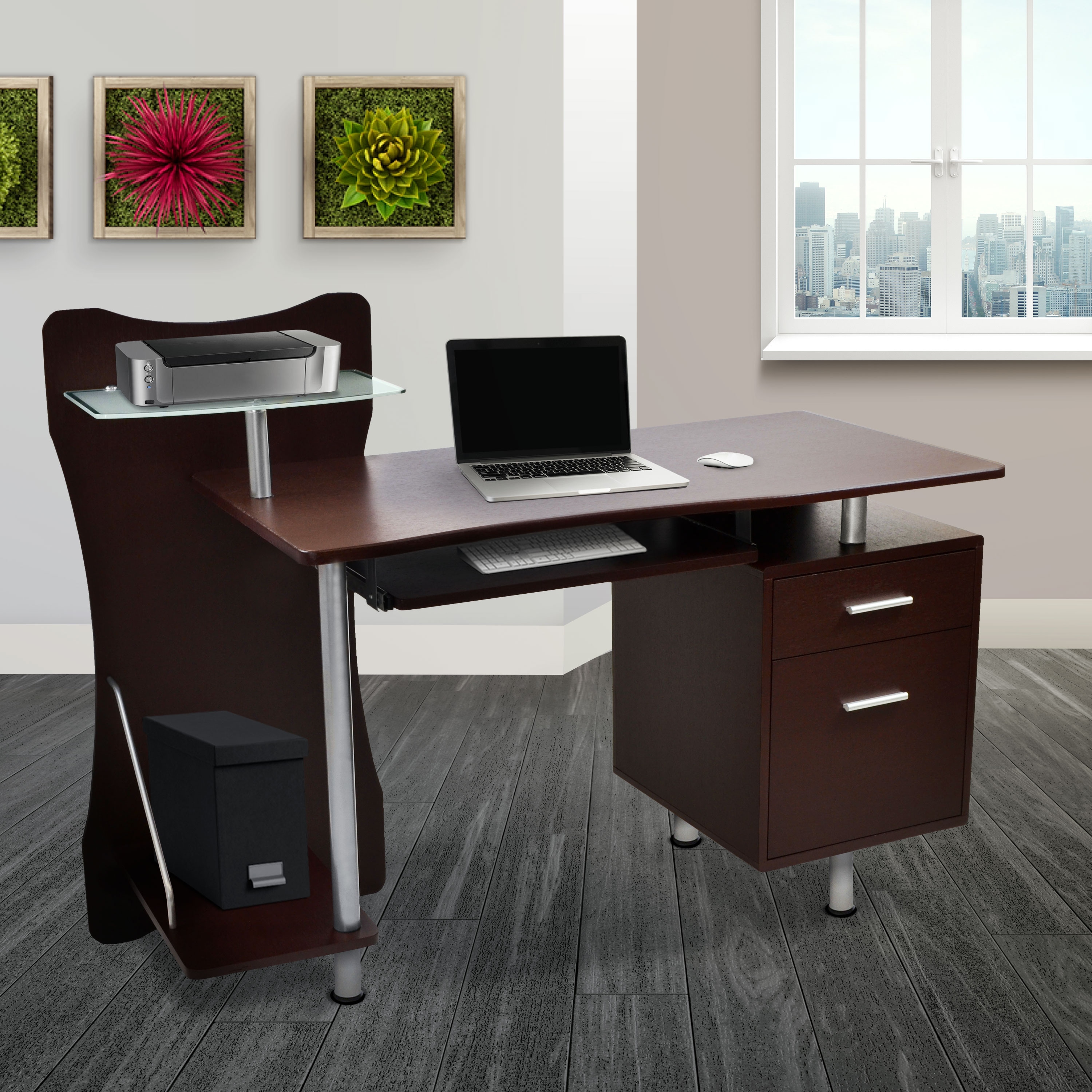 Used computer best sale desk and chair