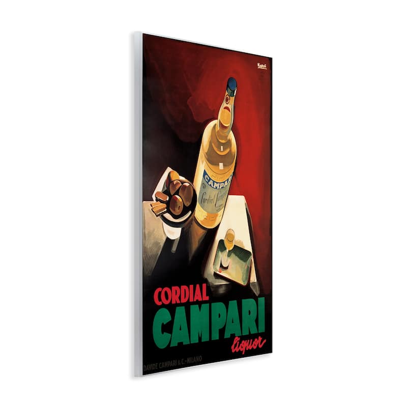 Stupell Vintage Campari Wine Wall Plaque Art Design By Marcus Jules