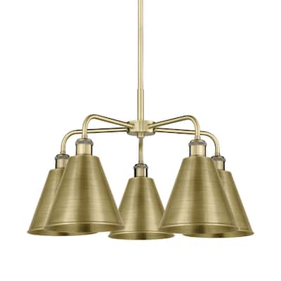 Innovations Lighting 516-5CR-16-26 Ballston Cone Chandelier Ballston