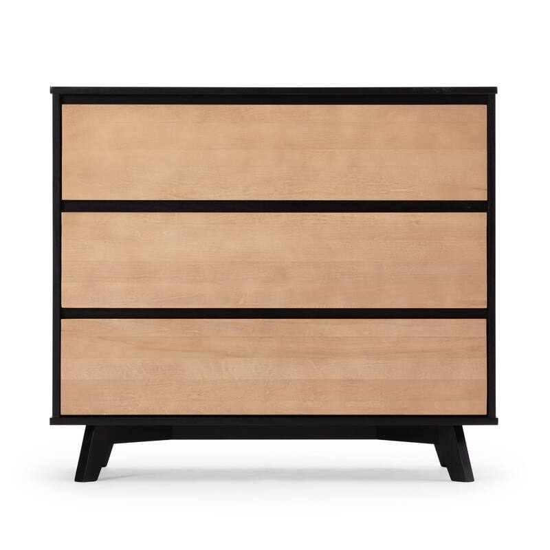 Plank and Beam Scandinavian 3-Drawer Dresser