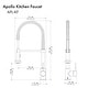 preview thumbnail 15 of 39, ZLINE Apollo Kitchen Faucet