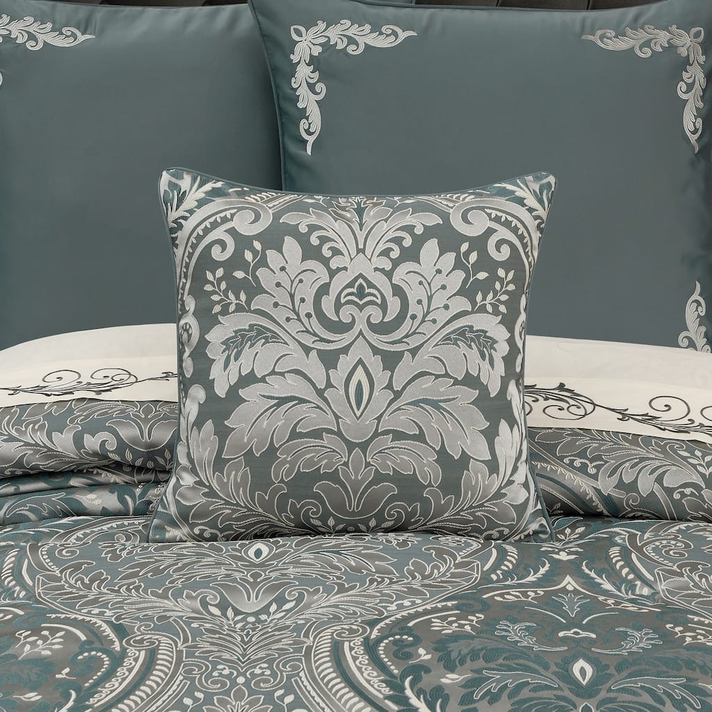 J. Queen New York Renata 20" Square Decorative Throw Pillow