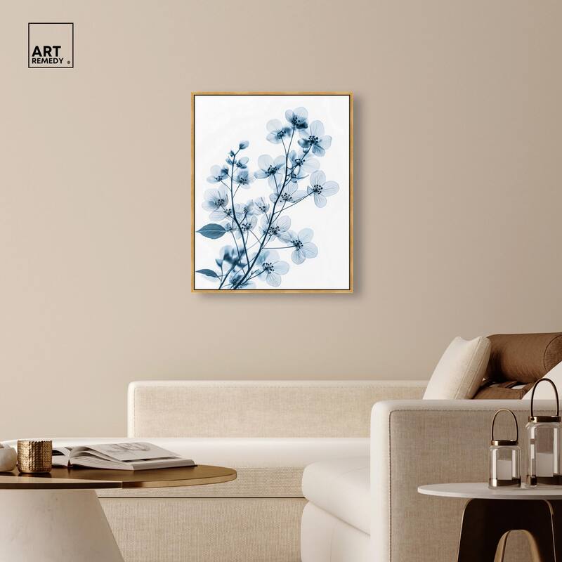 Translucent Petals I Canvas by Art Remedy