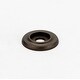 preview thumbnail 12 of 10, Alno Traditional 1 Inch Diameter Cabinet Knob Backplate with Beveled Chocolate Bronze