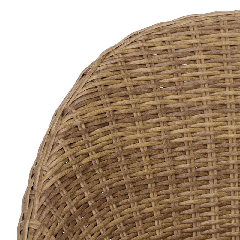 SAFAVIEH Outdoor Living Drew Swivel Chair - 28"W x 30"D x 32"H