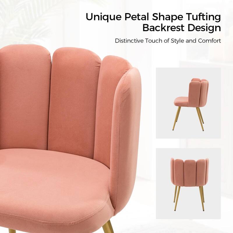 Anjela Side Chair with Tufted Back