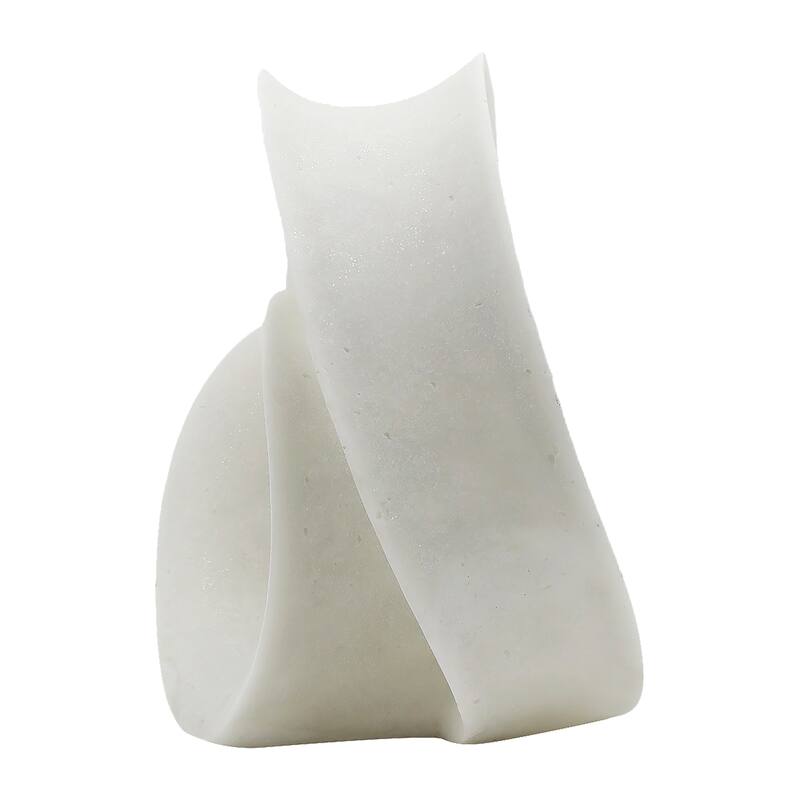Sagebrook Home's 20-inch Quixotic Statuary - White Resin Decorative Object That Inspires and Transforms Home Decor